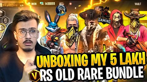 Noob To Pro Unboxing Most Rare Bundles In Free Fire Must Watch