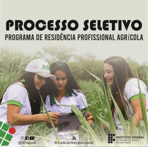 Inscri Es Abertas Para O Programa De Resid Ncia Profissional Agr Cola