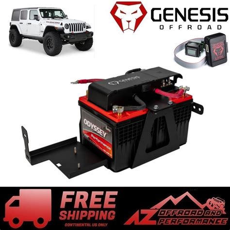Genesis Offroad Dual Battery Kit Gen 3 Jeep Gladiator Jt 54 Off