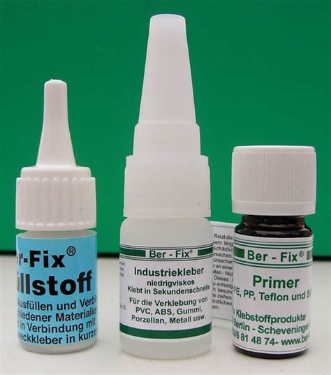 Kleber Ber Fix Set Industriekleber Primer F Llstoff