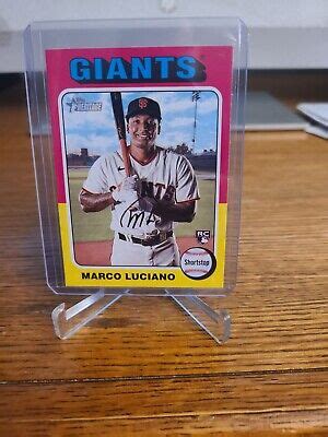 Topps Heritage Marco Luciano Base Rookie San Francisco Giants