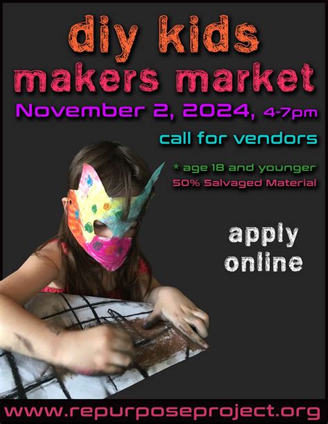DIY Kids Maker Market - thrift store, salvage store, reuse big box store in Gainesville, FL!