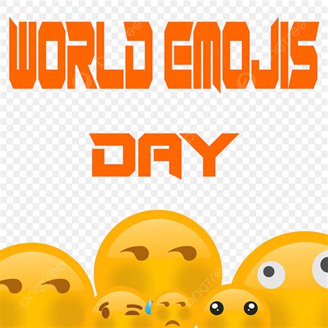 World Emoji Day Design, Poster, Fun, Illustration PNG and Vector with ...