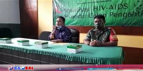 Camat Sadananya Sosialisasikan Tentang Bahaya HIV AIDS Dan Prosedur