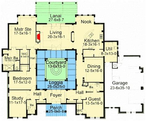 20+ Center Courtyard House Plans – DECOOMO