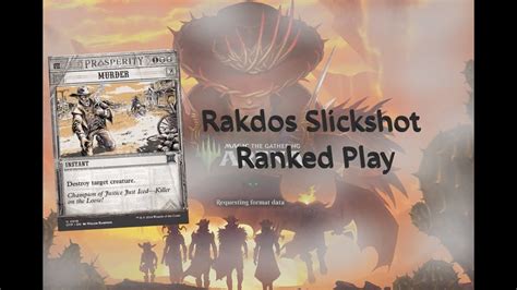 Rakdos Slickshot Show Off Deck Tech MTG Arena Standard Gameplay YouTube