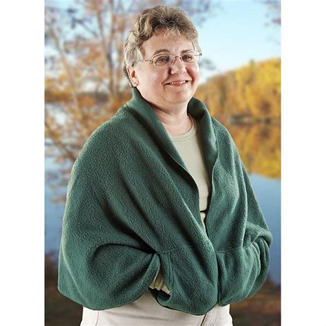 2 Pk 35 Degree Below® Fleece Pocket Shawls 224733 Blankets