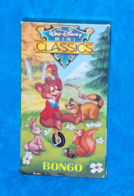 Walt Disney Mini Classics Bongo Vhs In Vendita Picclick It