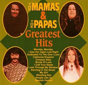 Greatest Hits By The Mamas The Papas Compilation Reviews Ratings