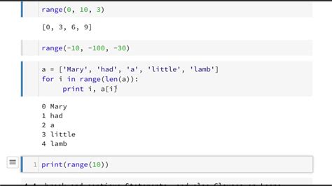 Python 008 The Range Function Youtube