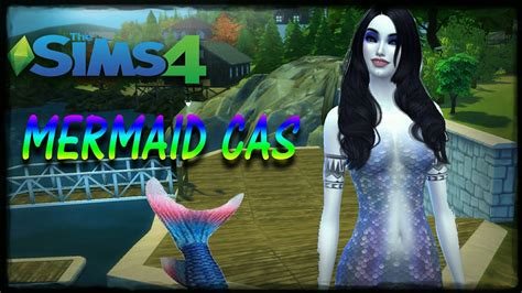 The Sims 4 Mermaid CAS YouTube