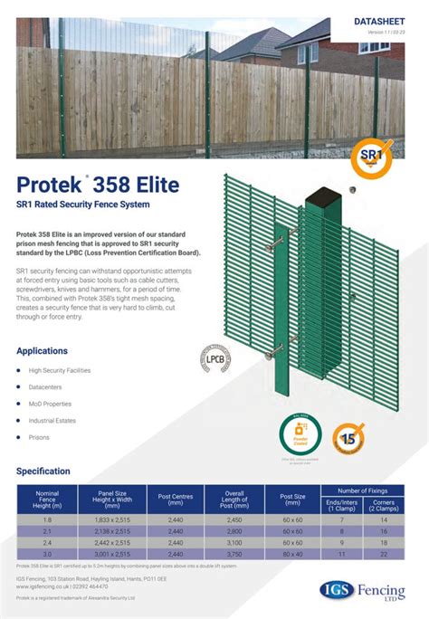 Protek358 Mesh Panel System Igs Fencing