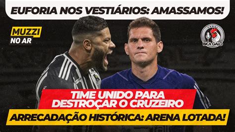 MUZZI NO AR VESTIÁRIO UNIDO CONTRA O CRUZEIRO FELIPÃO PREGA