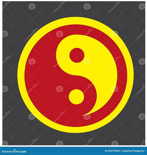 Om Yin And Yang Symbols Cartoon Vector Cartoondealer