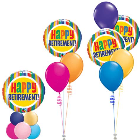 Happy Retirement Balloons | Cardiff Balloons | Helium Balloons