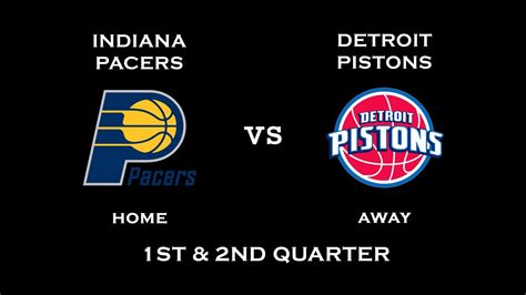 NBA 2K10 Gameplay Indiana Pacers Vs Detroit Pistons 1st 2nd