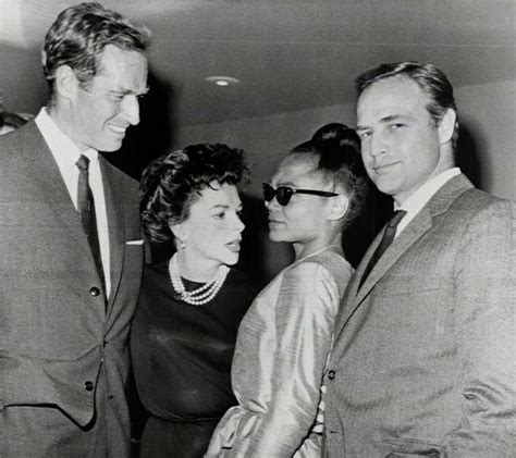 Eartha Kitt Charleston Heston Judy Garland And Marlon Brando