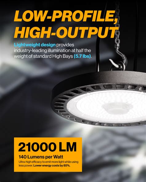 Ufo High Bay 150w Led Light Led Lighting Sunco Sunco Lighting