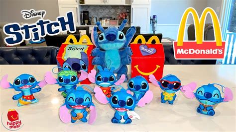 Disney Stitch Mcdonalds Happy Meal Toys All Toys Feb Youtube