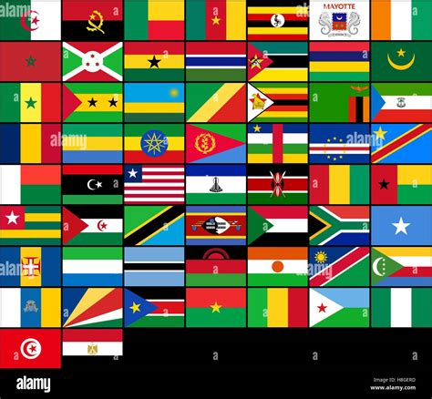 Flags Of African Countries