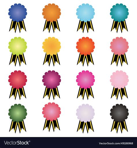 Award Badge Clipart Royalty Free Vector Image Vectorstock