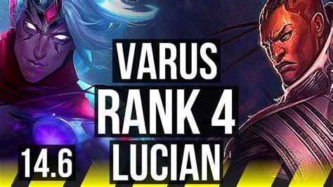 Varus And Neeko Vs Lucian And Milio Adc Rank 4 Legendary 1422 Br