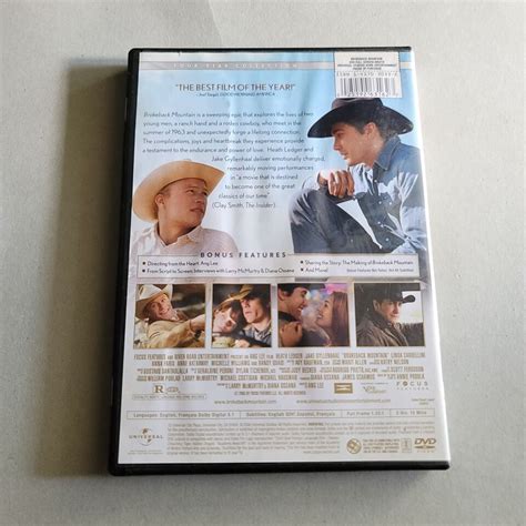 Brokeback Mountain Dvd 2006 Full Frame 25192631627 Ebay