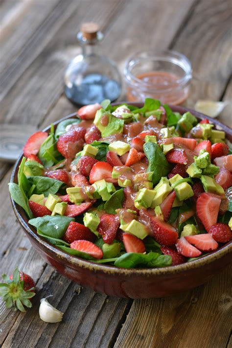 SUMMER SALAD - ROASTED STRAWBERRIES | The Tastes of Life Holistic ...