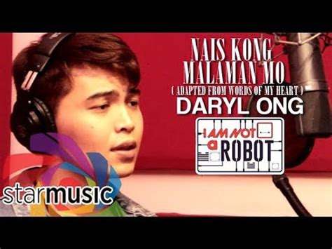 Daryl Ong Nais Kong Malaman Mo Official Music Video Video Dailymotion