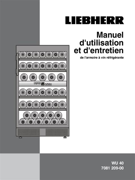 Fillable Online Manuel Dutilisation Et Dentretien Liebherr Fax