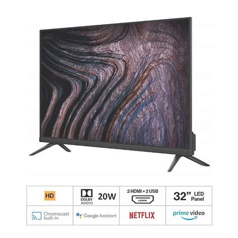 Assembled Golden Inch Smart K Led Tv Metallic Gray Finish At Rs