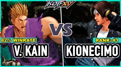 Kof Xv Violent Kain Kyo Ryo Rock Vs Kionecimo Kyo Iori Clark