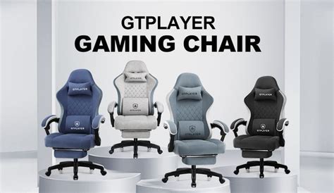 Gtplayer Gaming Stuhl Ergonomischer Gaming Sessel Schreibtischstuhl Mit