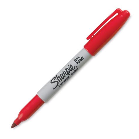 Sharpie Permanent Fine Yuvarlak Uç Kırmızı Satın Al Art Sanatsal