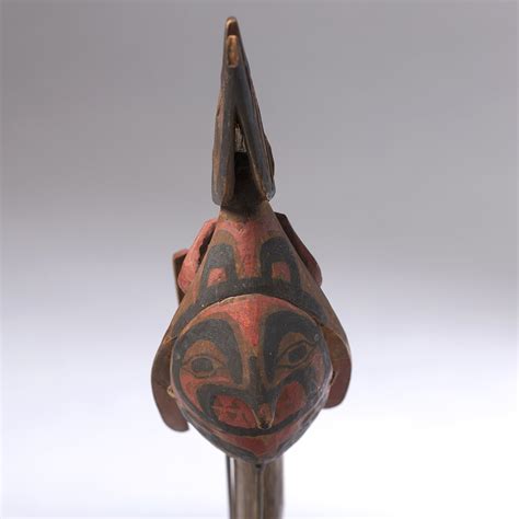 Unusual Tlingit Raven Rattle Sold — Art Blackburn