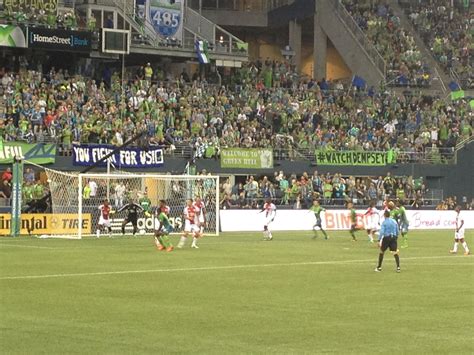 Seattle Sounders game. 2013 | Seattle sounders, Sounders, Soccer field