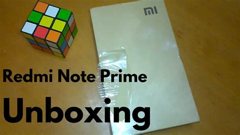 Xiaomi Redmi Note Prime Unboxing First Impressions Youtube