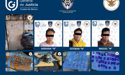 Detienen Durante Cateo A 3 Y Aseguran Droga En Gustavo A Madero