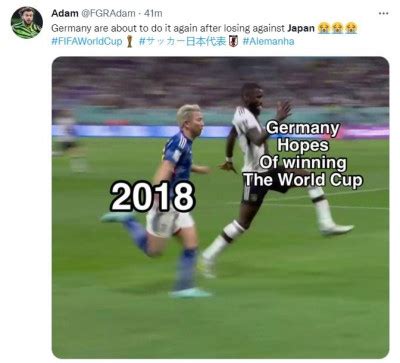 Top Funny Memes As Germany Lose To Japan In The Fifa World Cup