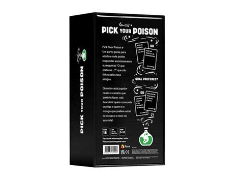 Jogo Pick Your Poison Creative Toys Edição Adulto Auchan