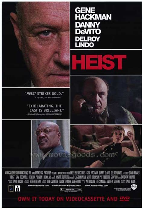 Heist Movie Posters From Movie Poster Shop