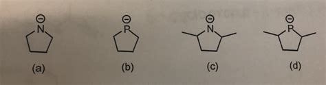 Solved Which Is The Strongest Nucleophile