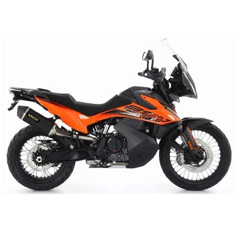 Silenziatore Arrow Race Tech Alluminio Dark Fondello Carbonio Ktm 8