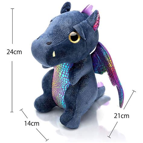 Cute Dragon Plush With Wings 25 Cm Free Shipping