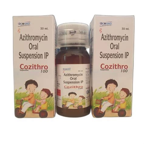 Allopathic Azithromycin 100 Mg Suspension In Pan India 100mg 5ml At