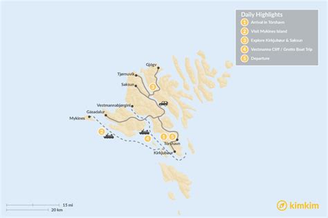 The Faroe Islands Travel Maps Maps To Help You Plan Your The Faroe