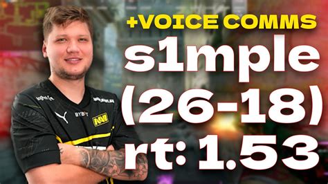 CS2 POV NAVI S1mple 26 18 Rt 1 53 Vs FACEIT Ancient FACEIT PRO