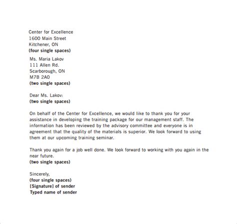 Free Sample Business Letters Formats In Pdf Word