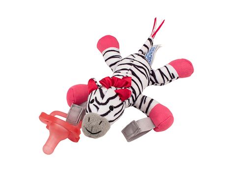 Ripley - ZOEY LA CEBRA LOVEY - PELUCHE SUJETADOR DE CHUPONES, CON CHUPON DR BROWNS