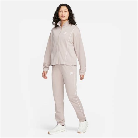 Nike Women S Sportswear Fitted Tracksuit Diffused Taupe White Buy Online In South Africa